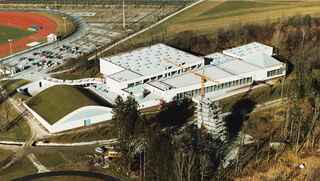 Sporthalle des Universitäts- und Landessportzentrum Rif bei Salzburg